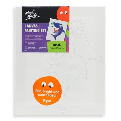 Kids Paint Me Set 10pc - Shark
