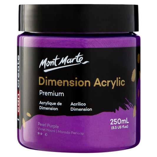 Dimension Acrylic Premium 250ml (8.5 US fl.oz) - Pearl Purple