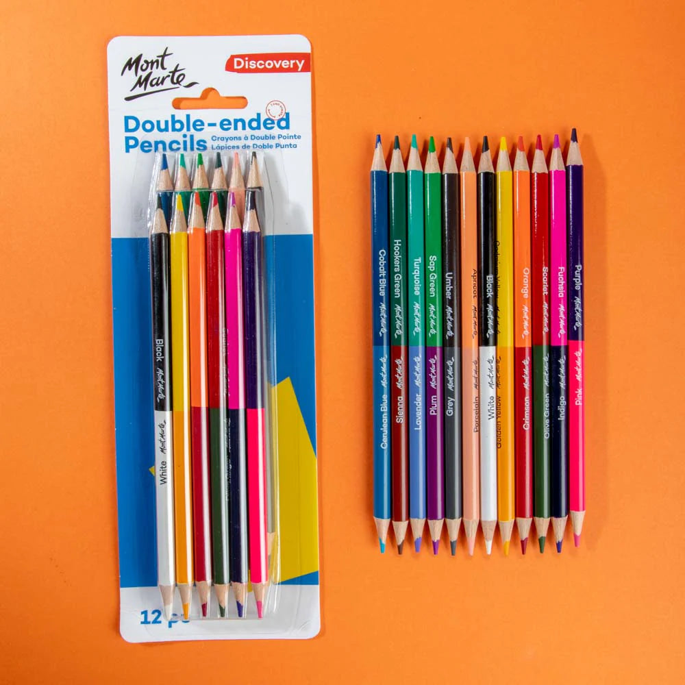 Mont Marte Double Ended Pencils 12pc