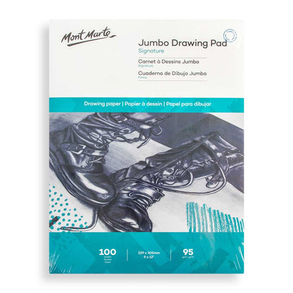 MM Jumbo Drawing Pad 22.9x30.5cm 100sht