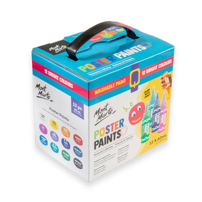 طلاء الملصقات 12 قطعة × 60 مل (2 أونصة سائلة أمريكية)