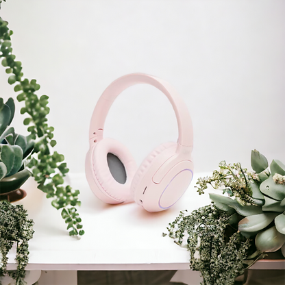 GJBY Wireless Rechargeable Premium Headphone CA-039 - PINK
