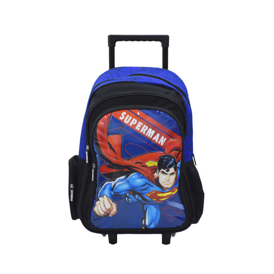 MAN OF STEEL 18" Trolley bag with Lunch Bag and Pencil Case - NMSPM0002