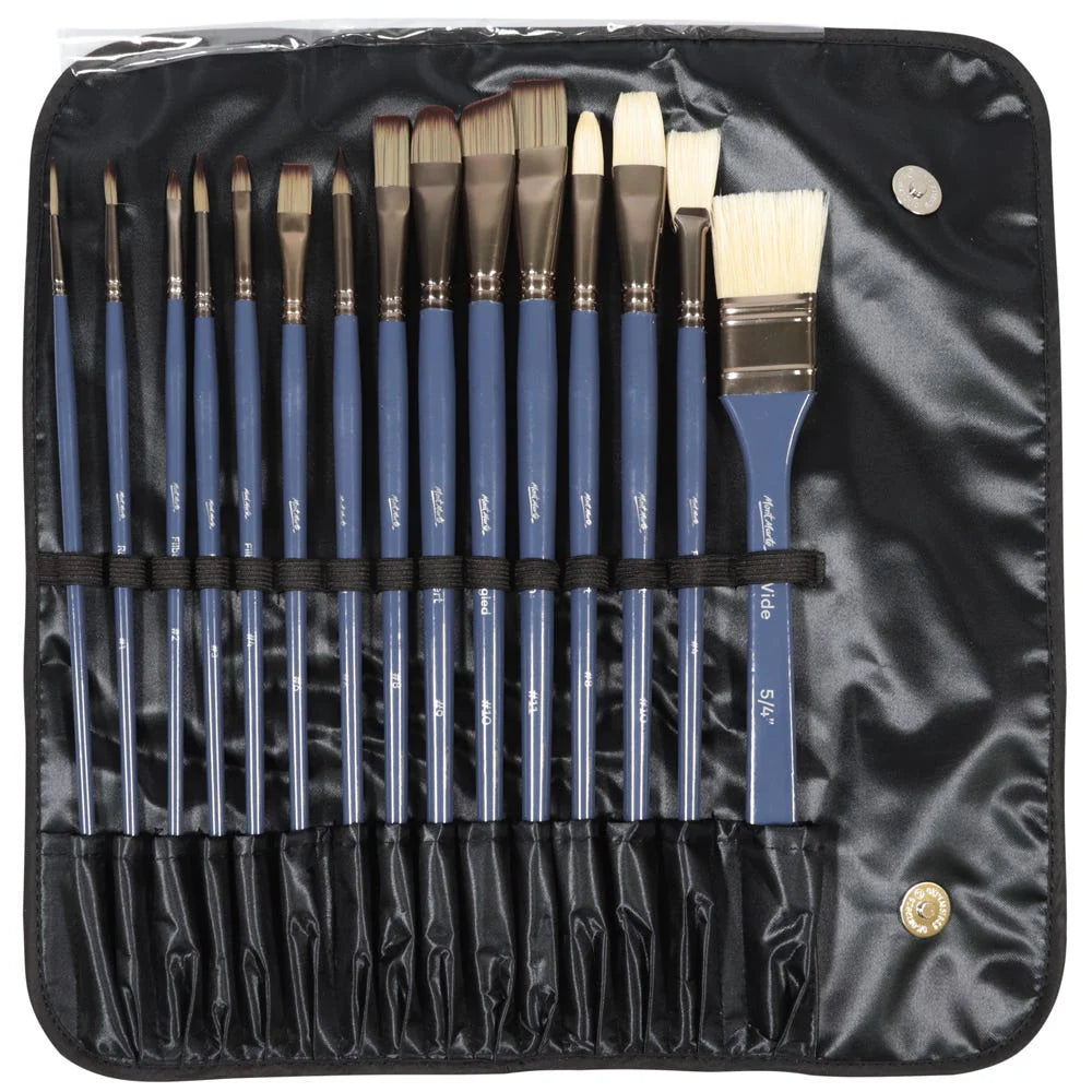 Brush Wallet Set Premium 15pc