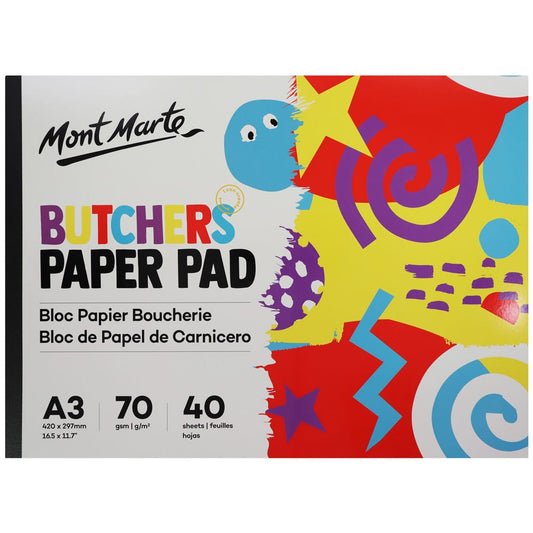 MM Butchers Paper Pad A3 40 Sheets