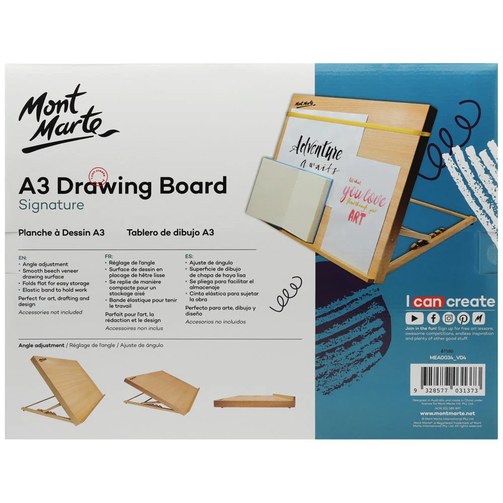 A3 Drawing Board Signature 47 x 6.2cm (18.5 x 14.2in)