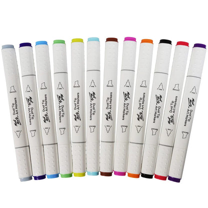 Dual Tip Art Markers Premium 12pc