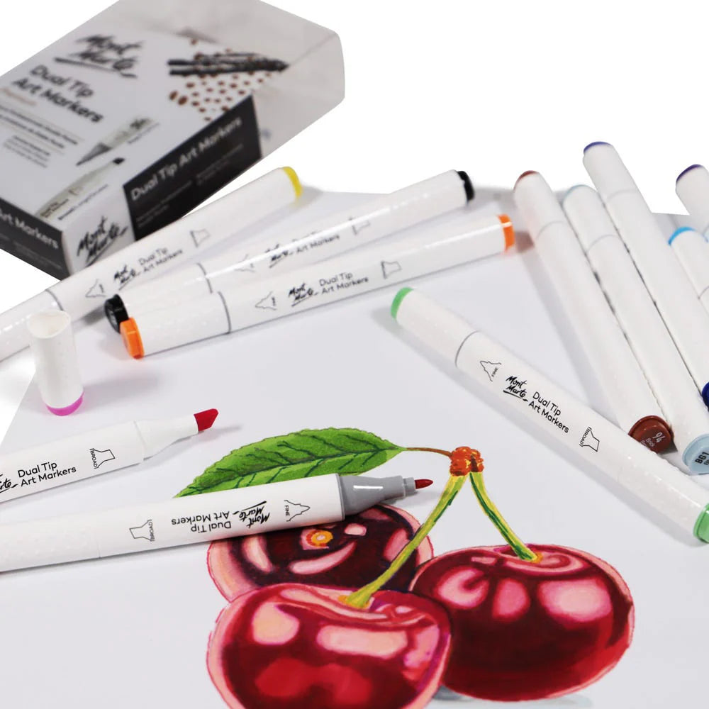 Dual Tip Art Markers Premium 12pc