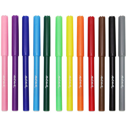 MM Kids Felt Tip Markers 12pc - Basics