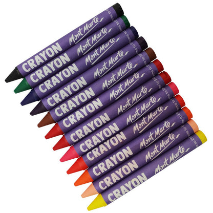 MM Jumbo Crayons 12pce