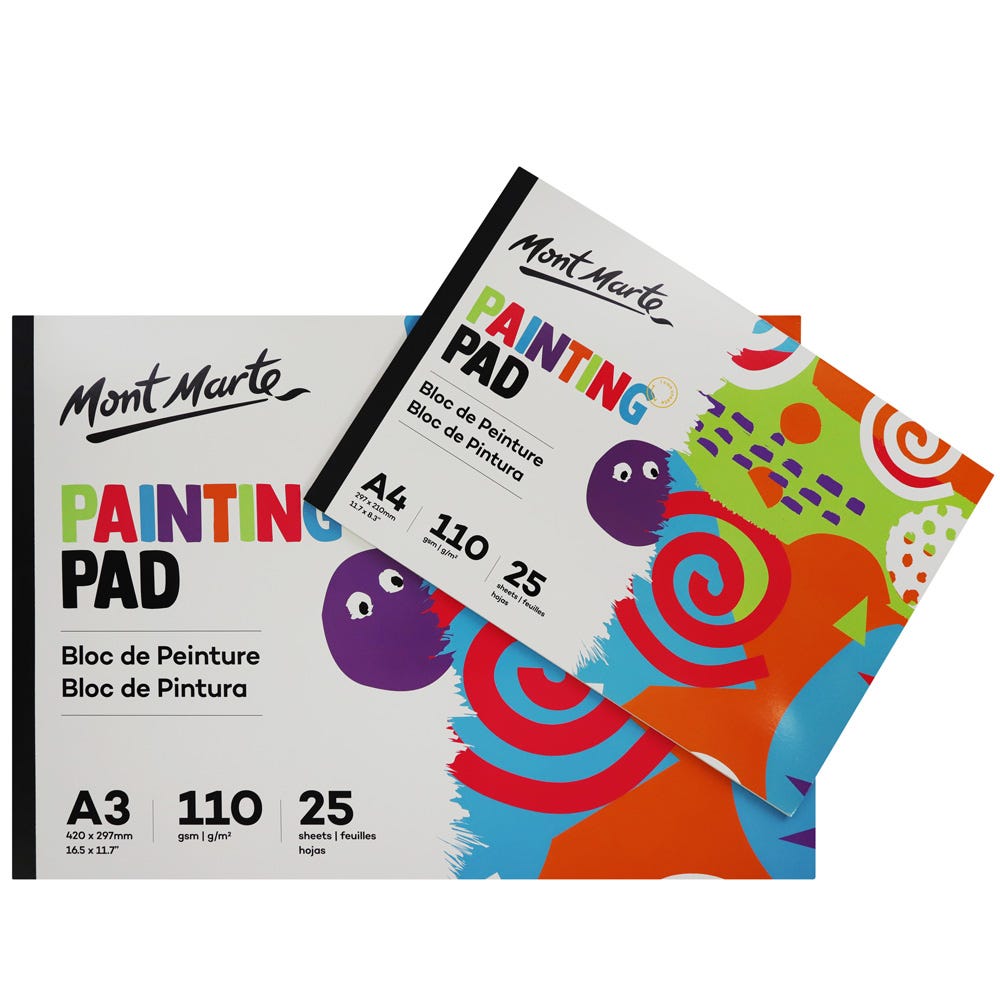 MM Painting Pad A4 25 Sheets