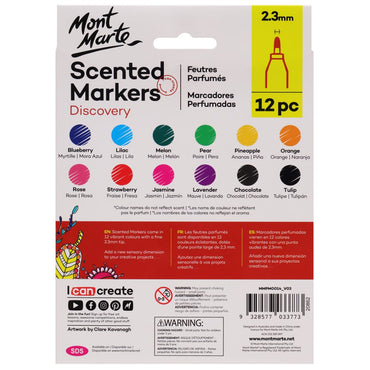 MM Scented Markers 12pc