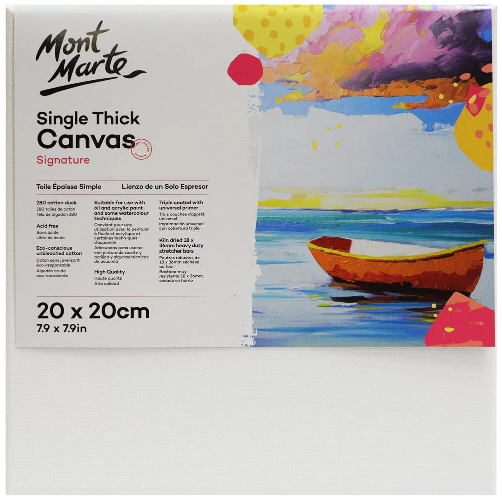 MM Discovery Canvas Single Thick 20x20cm