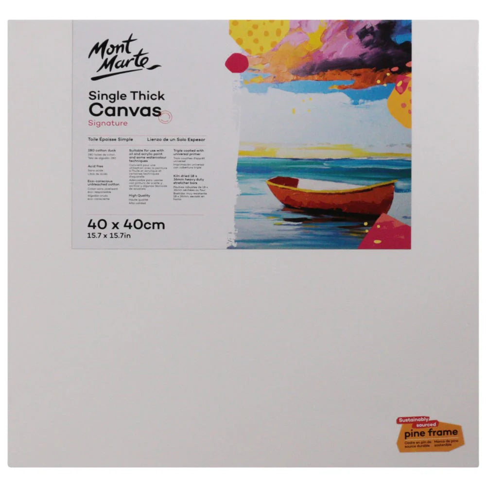 MM Discovery Canvas Single Thick 40x40cm