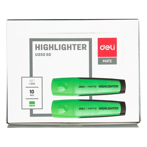 Green Highlighter Pen - Deli