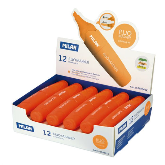 Highlighter pen Milan orange 161898612