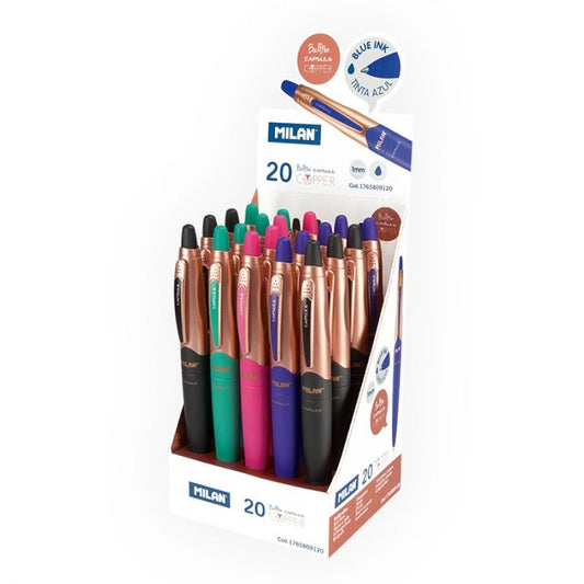 Milan Blue Ballpoint Pen 1765809120