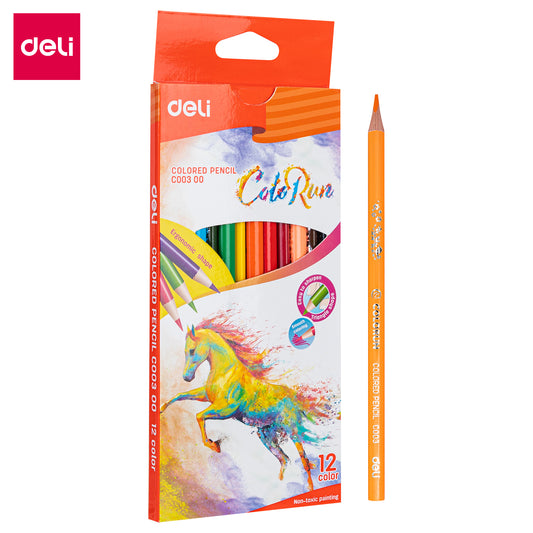 Colored Pencil - Deli 12Colors