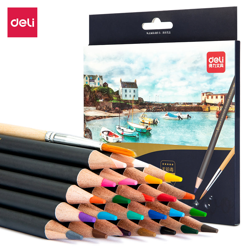 Colored Pencil - Deli  24 colors