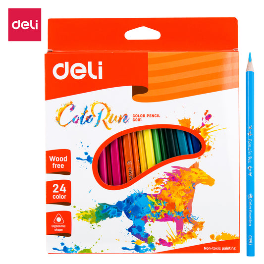 Colored Pencil - Deli  24 colors