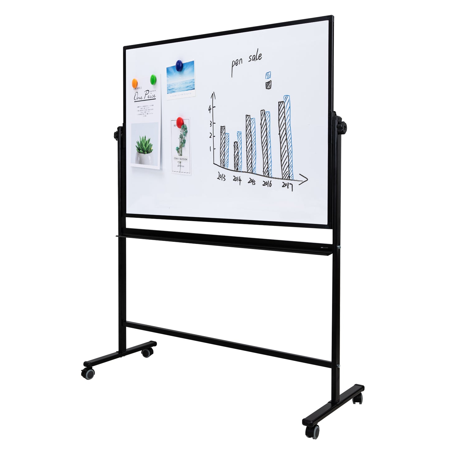 Mobile Whiteboard E7882 - Deli