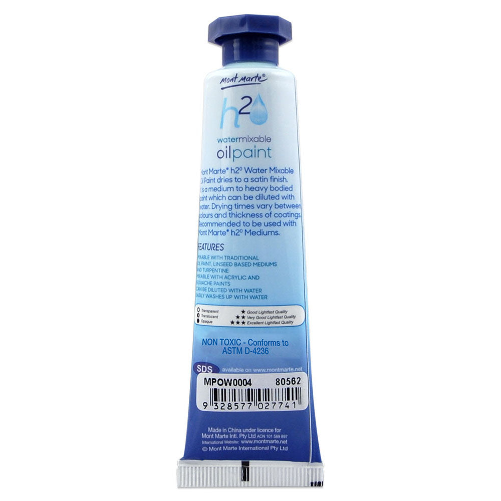 Water Mixable Oil Paint 37ml (1.25oz) - Lemon Yellow