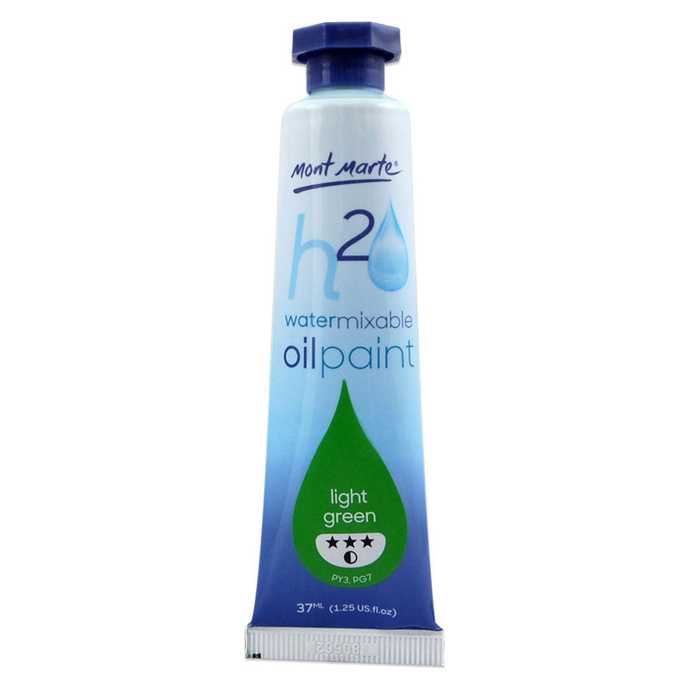 Water Mixable Oil Paint 37ml (1.25oz) - Light Green