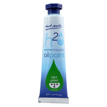 Water Mixable Oil Paint 37ml (1.25oz) - Light Green