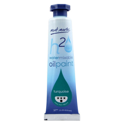 Water Mixable Oil Paint 37ml (1.25oz) - Turquoise