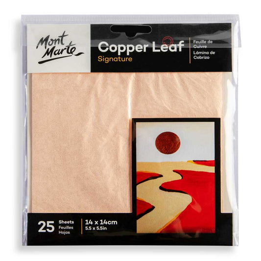 Copper Leaf Signature 14 x 14cm (5.5in) 25 Sheet