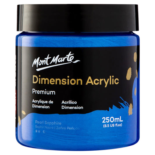 Dimension Acrylic Premium 250ml (8.5 US fl.oz) - Pearl Sapphire