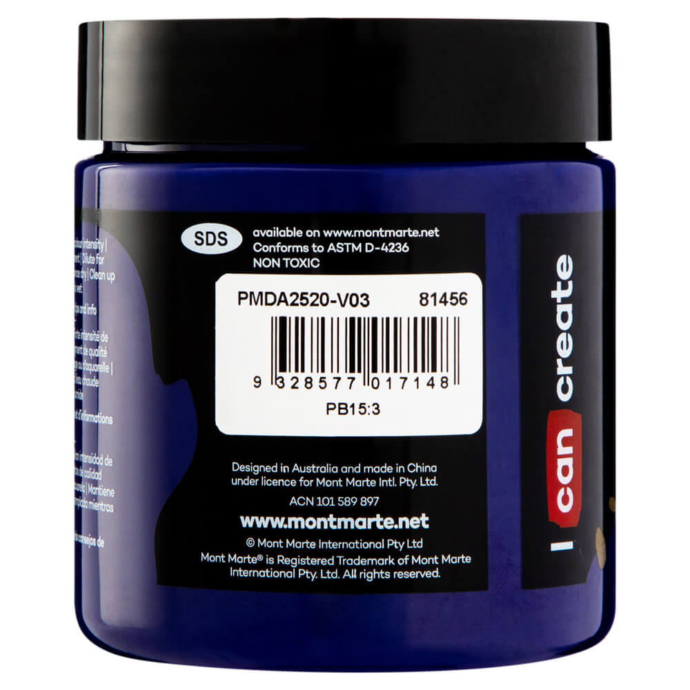 Dimension Acrylic Premium 250ml (8.5 US fl.oz) - Phthalo Blue