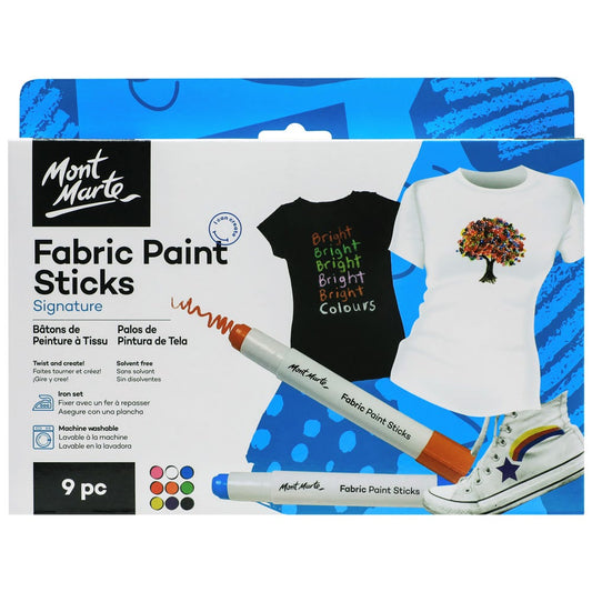 Fabric Paint Sticks Signature 9pc
