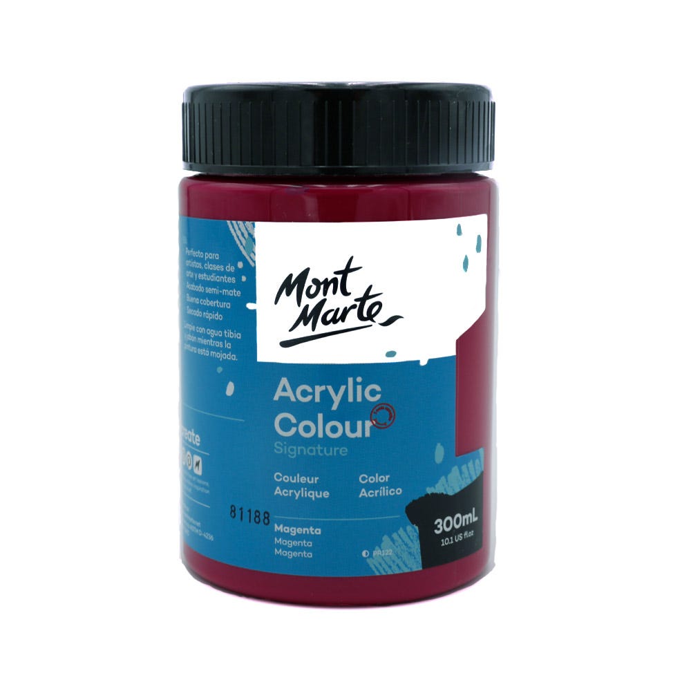 Acrylic Colour Paint Signature 300ml (10.1 US fl.oz) - Magenta