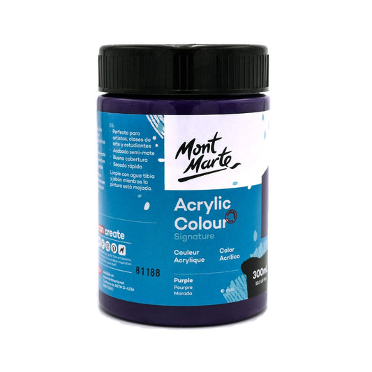 Acrylic Colour Paint Signature 300ml (10.1 US fl.oz) - Purple