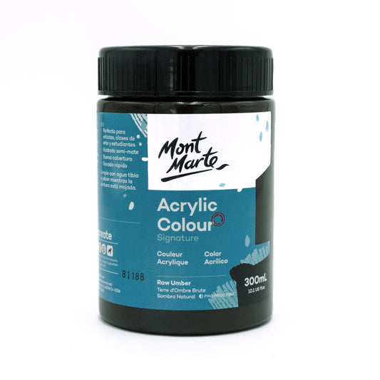 Acrylic Colour Paint Signature 300ml (10.1 US fl.oz) - Raw Umber