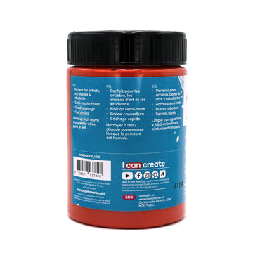 Acrylic Colour Paint Signature 300ml (10.1 US fl.oz) - Vermilion