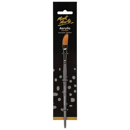 Artist Acrylic Brush Premium Taklon Dagger 3/8