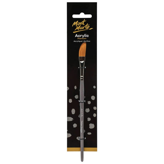 Artist Acrylic Brush Premium Taklon Dagger 3/8