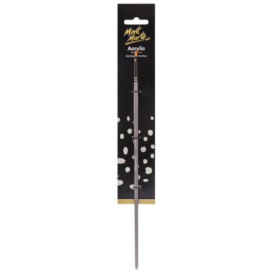 Artist Acrylic Brush Premium Taklon Filbert 2