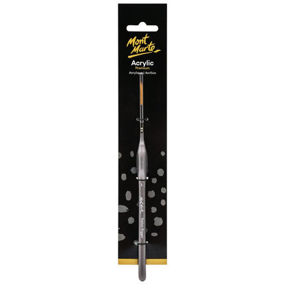 Artist Acrylic Brush Premium Taklon Rigger 1