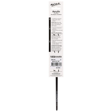 Artist Acrylic Brush Taklon Flat Long 16 SKU: MCG0106