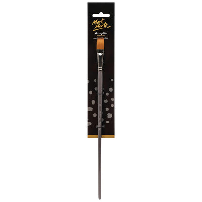 Artist Acrylic Brush Taklon Flat Long 16 SKU: MCG0106