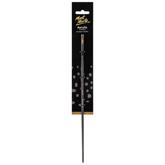 Artist Acrylic Brush Taklon Round 6