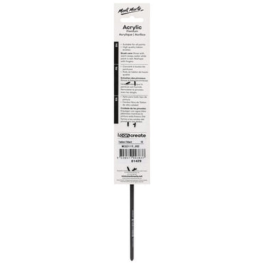 Artist Brush Premium Taklon Filbert 10