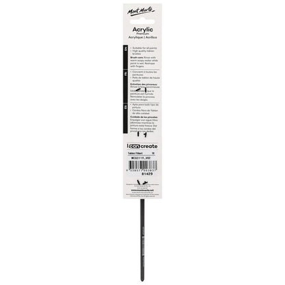 Artist Brush Premium Taklon Filbert 10