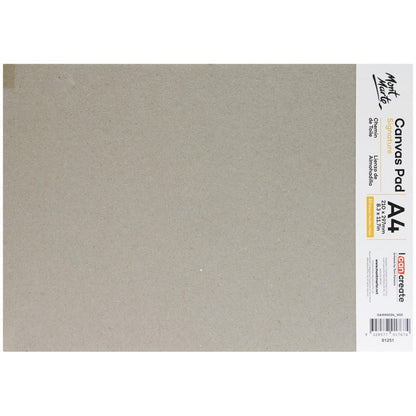 Canvas Pad Signature 10 Sheet A4 (8.3 x 11.7in)