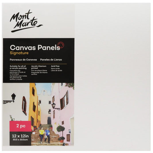 Canvas Panels Signature 2pc 30.5 x 30.5cm (12 x 12in)