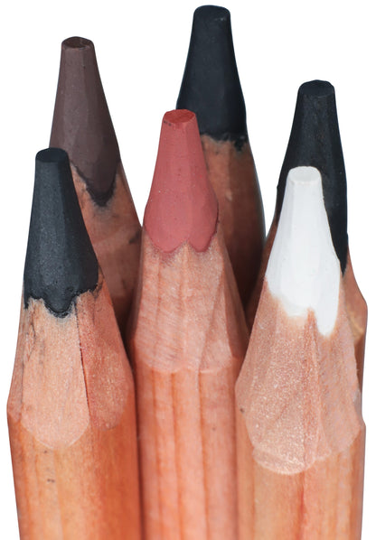 Coloured Charcoal Pencils Signature 12pc