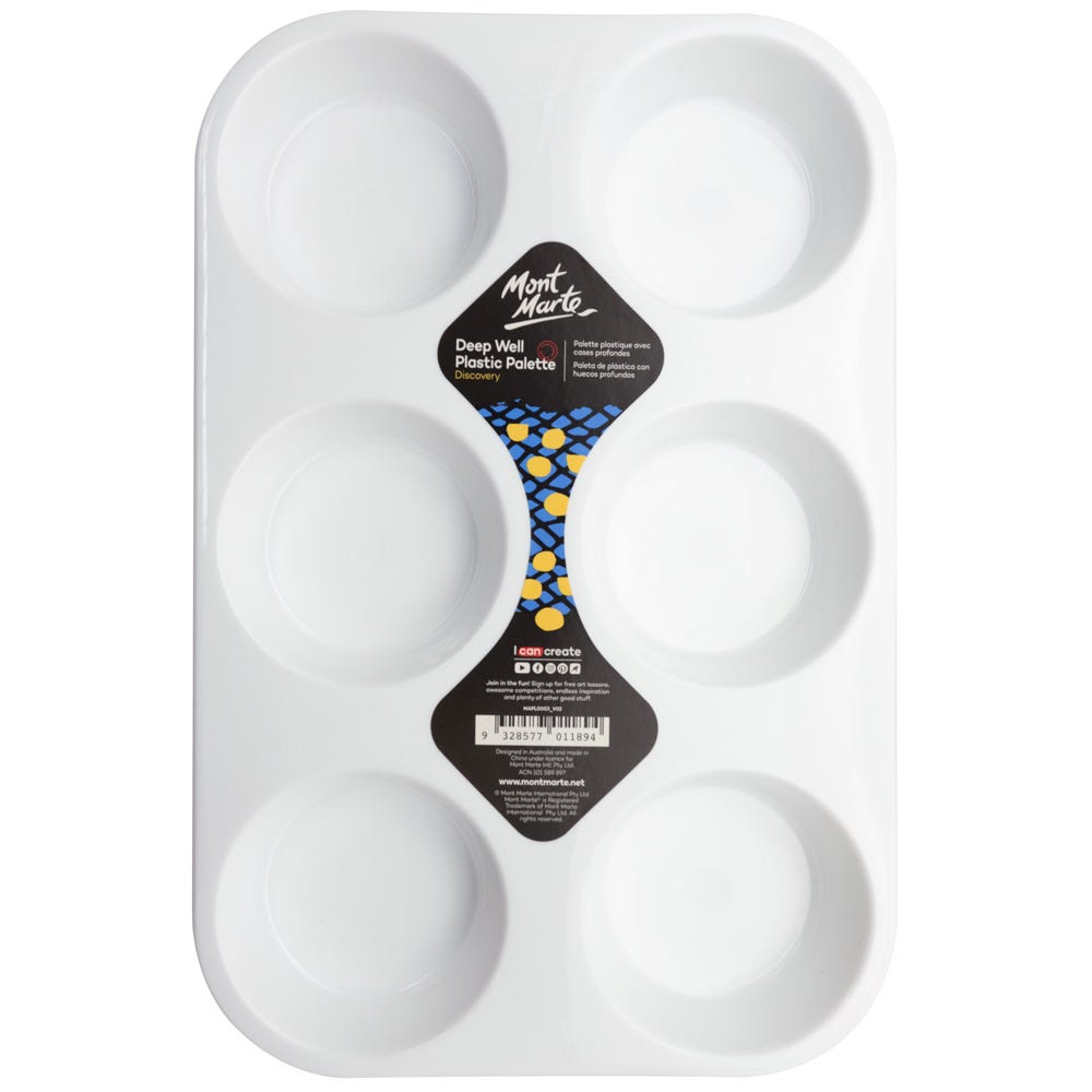 Deep Well Plastic Palette Discovery 6 Wells